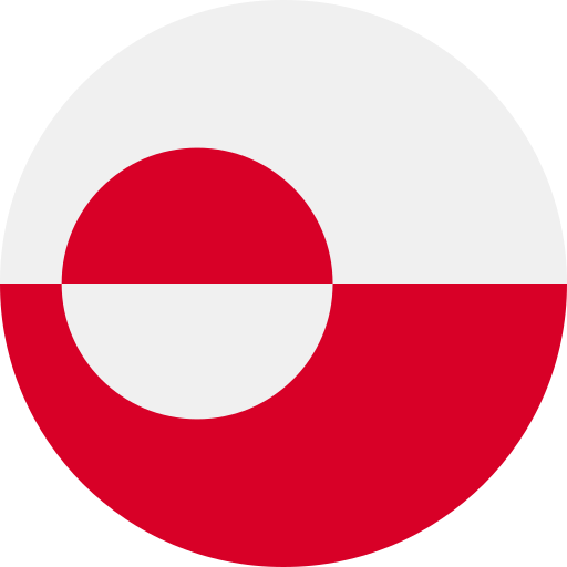 groenlandia Flags Rounded icono