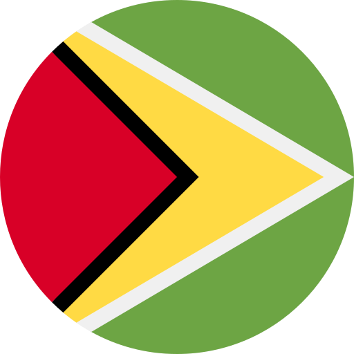 gujana Flags Rounded ikona