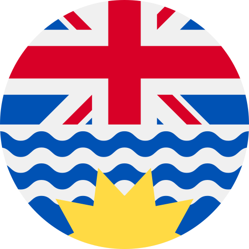 britisch-kolumbien Flags Rounded icon