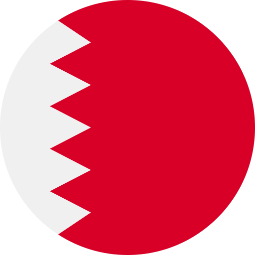 bahrein Flags Rounded icoon