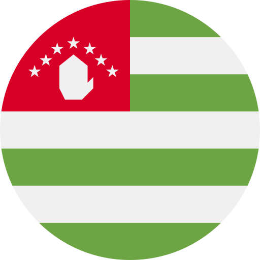 abkhazia Flags Rounded icona