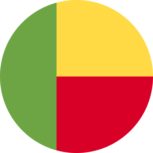 Benin Flags Rounded icon