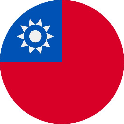 taiwan Flags Rounded icoon