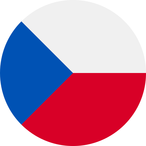 Czech republic Flags Rounded icon