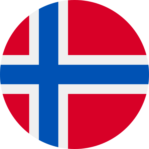 norvegia Flags Rounded icona