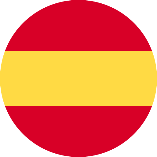 spagna Flags Rounded icona