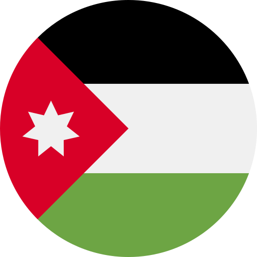 jordanien Flags Rounded icon