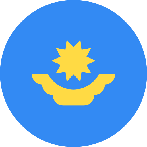 カザフスタン Flags Rounded icon