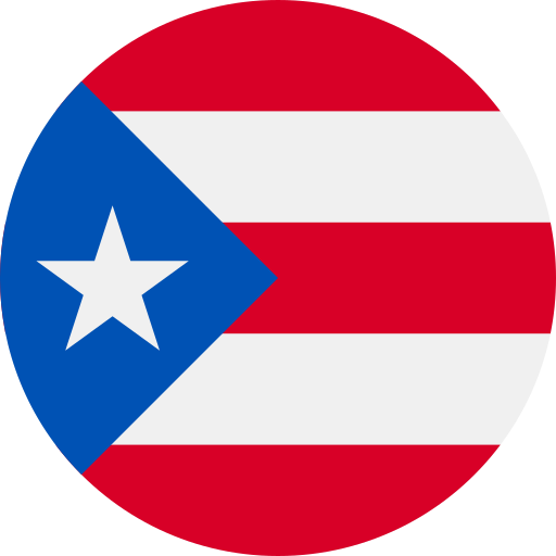 Пуэрто-Рико Flags Rounded иконка