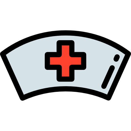 krankenschwester Detailed Rounded Lineal color icon