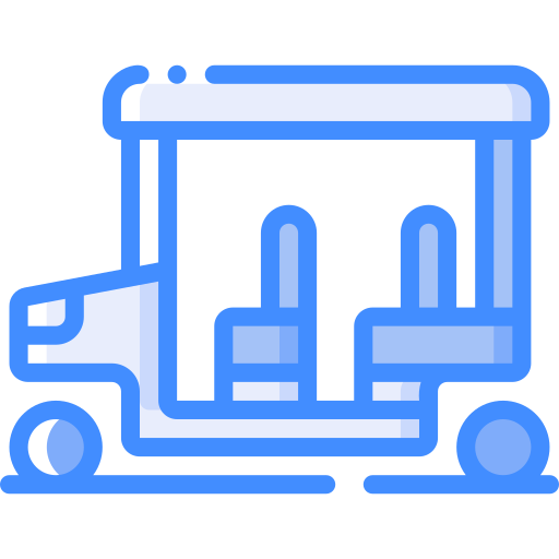 Cart Basic Miscellany Blue icon