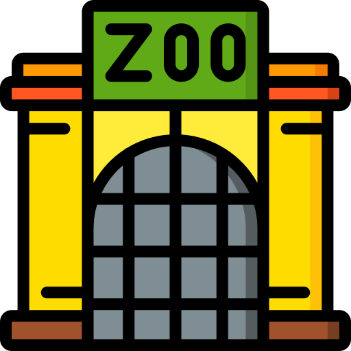 동물원 Basic Miscellany Lineal Color icon