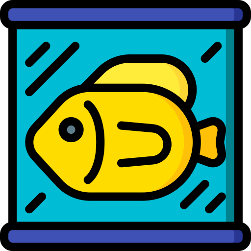 Aquarium Basic Miscellany Lineal Color icon