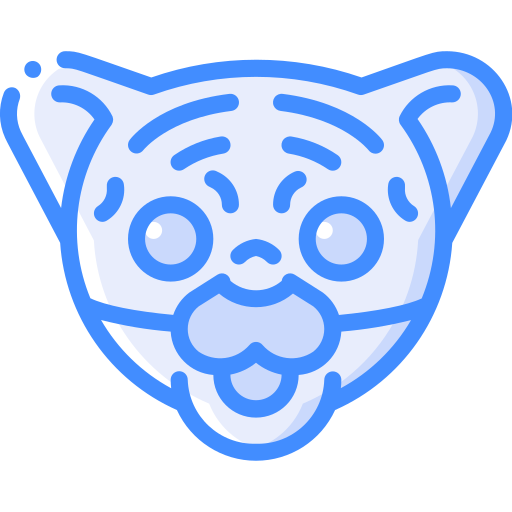 tijger Basic Miscellany Blue icoon