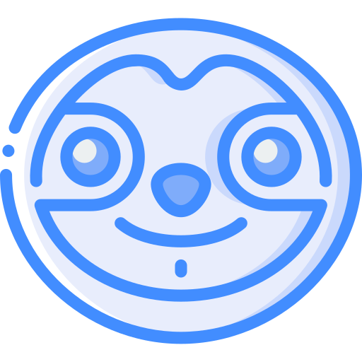 faultier Basic Miscellany Blue icon