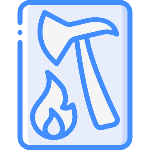 Fire Basic Miscellany Blue icon