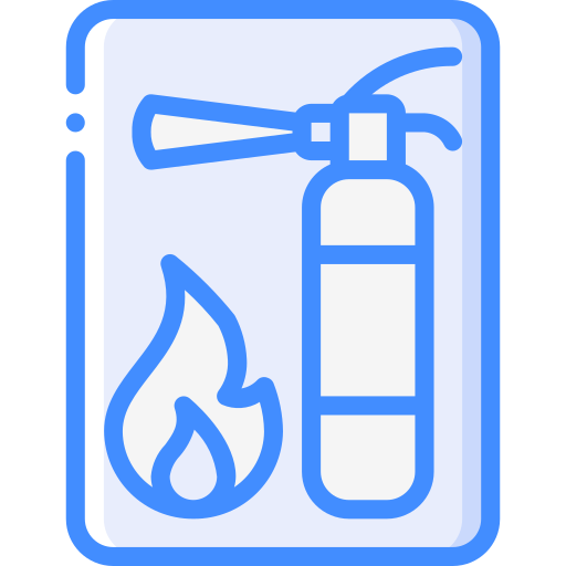 brandblusser Basic Miscellany Blue icoon