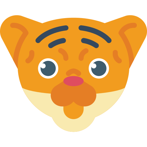 Tiger Basic Miscellany Flat icon
