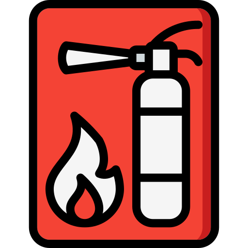 Fire extinguisher Basic Miscellany Lineal Color icon