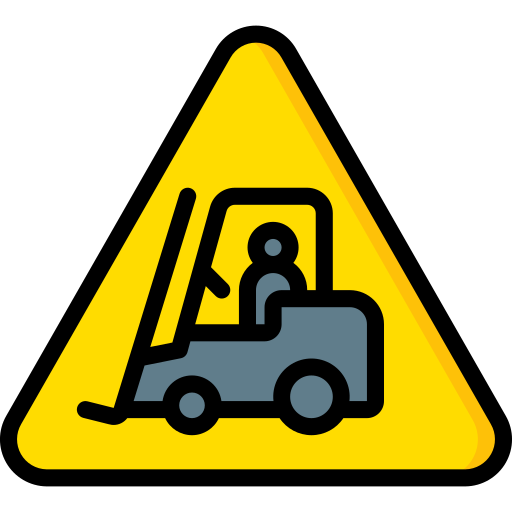 Forklift Basic Miscellany Lineal Color icon