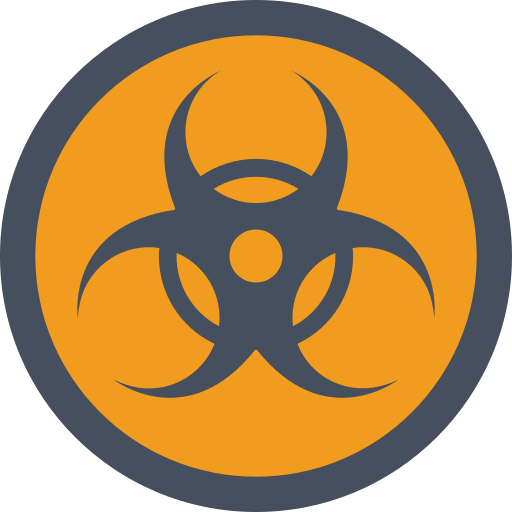 biohazard Basic Miscellany Flat icon
