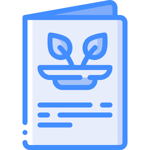 Vegan Basic Miscellany Blue icon