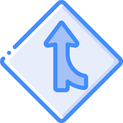 Merging Basic Miscellany Blue icon