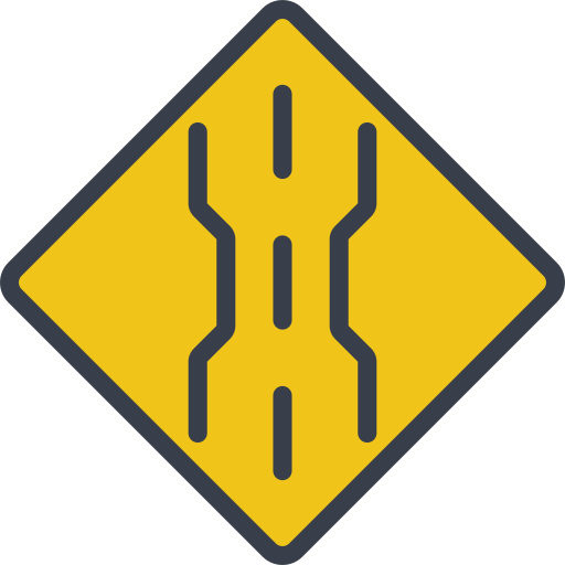 camino estrecho Basic Miscellany Flat icono