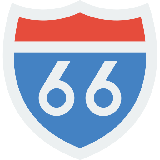 route 66 Basic Miscellany Flat icon