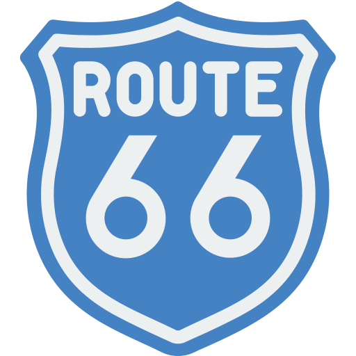 Route 66 Basic Miscellany Flat icon