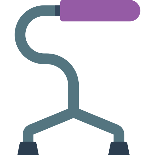 Crutch Basic Miscellany Flat icon