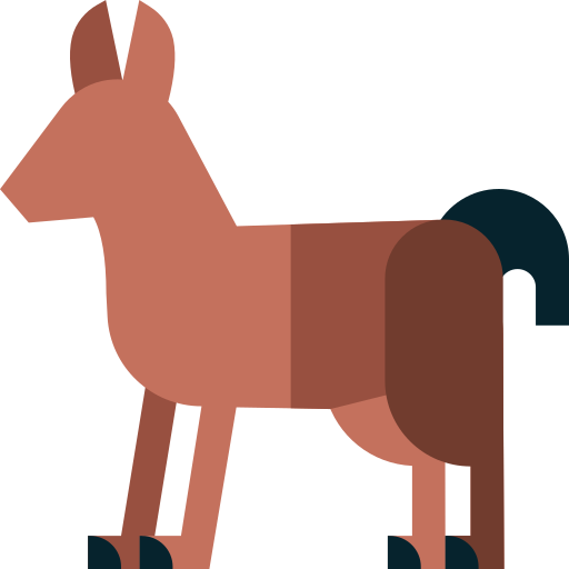 Donkey Basic Straight Flat icon