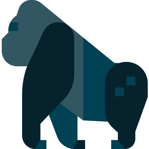 Gorila Basic Straight Flat icono