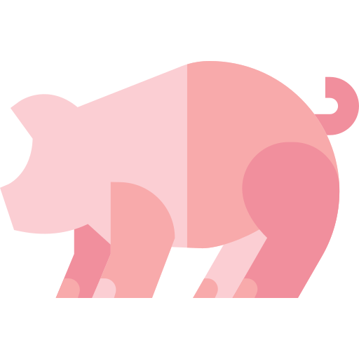 Cerdo Basic Straight Flat icono