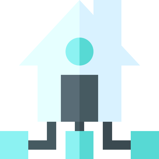 Smarthouse Basic Straight Flat icon
