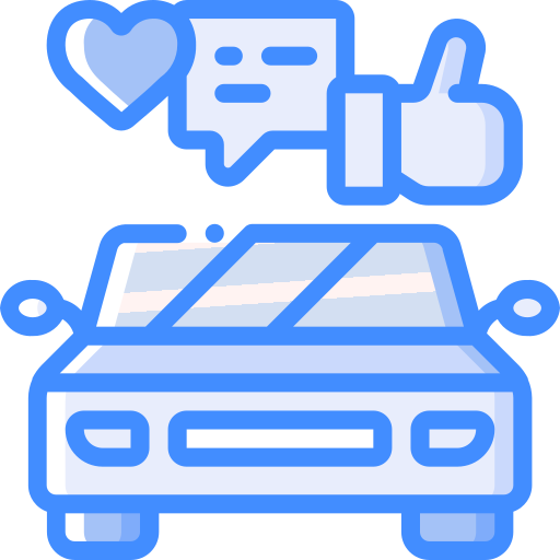 interakcja społeczna podczas jazdy Basic Miscellany Blue ikona