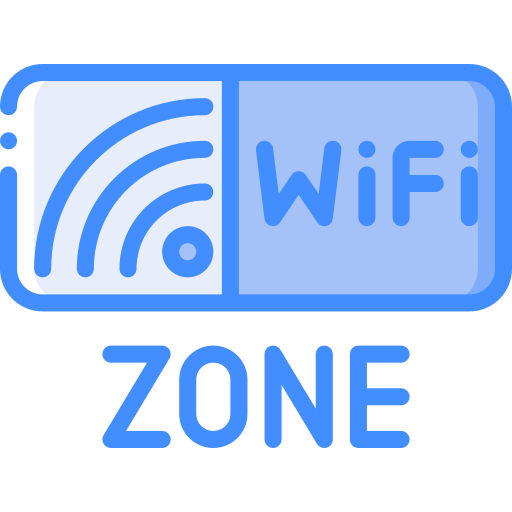 Wifi signal Basic Miscellany Blue icon