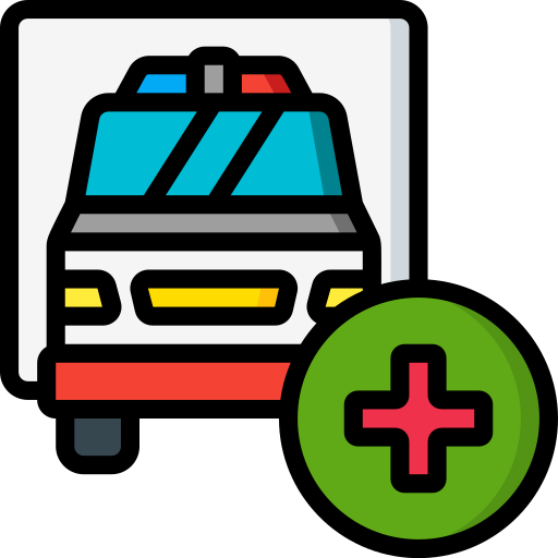 救急車 Basic Miscellany Lineal Color icon