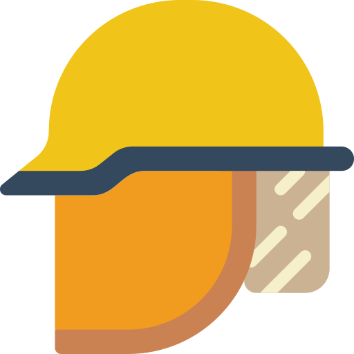 消防士のヘルメット Basic Miscellany Flat icon
