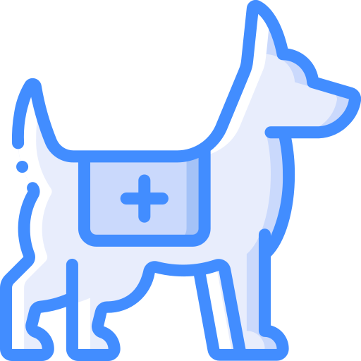 cane da salvataggio Basic Miscellany Blue icona