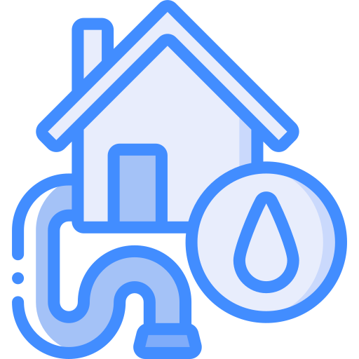 suministro de agua Basic Miscellany Blue icono
