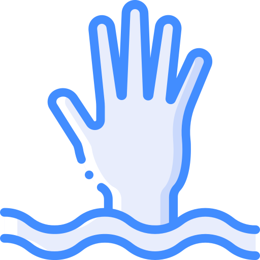 annegamento Basic Miscellany Blue icona