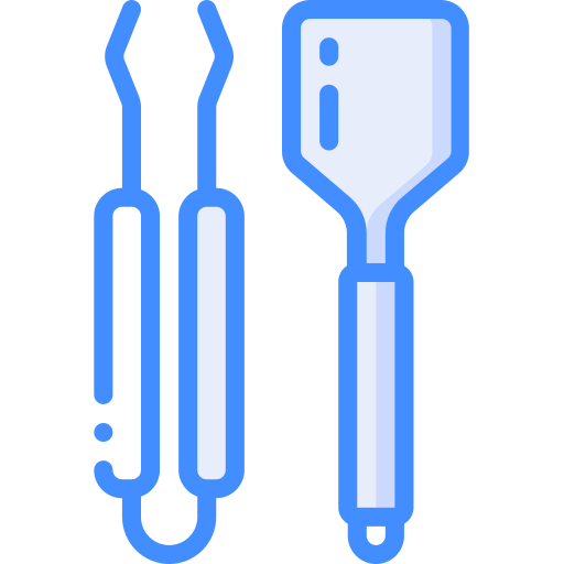 Cooking equipment Basic Miscellany Blue icon