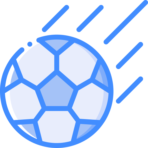 Futebol Basic Miscellany Blue Ícone