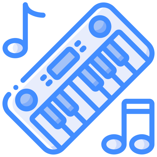 tastatur Basic Miscellany Blue icon