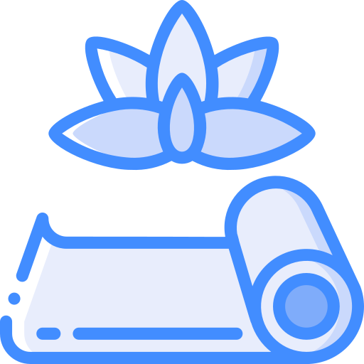 yoga Basic Miscellany Blue icon
