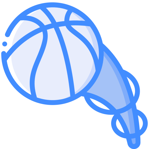 basquetebol Basic Miscellany Blue Ícone