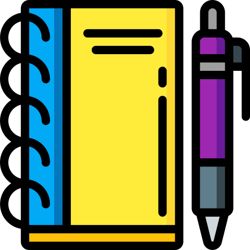 computadora portátil Basic Miscellany Lineal Color icono
