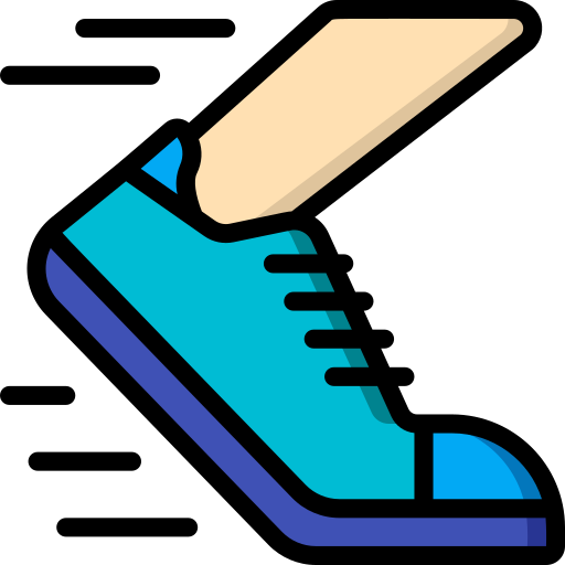 달리기 Basic Miscellany Lineal Color icon
