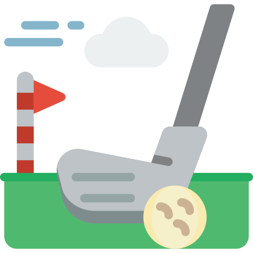 Golf Basic Miscellany Flat icon